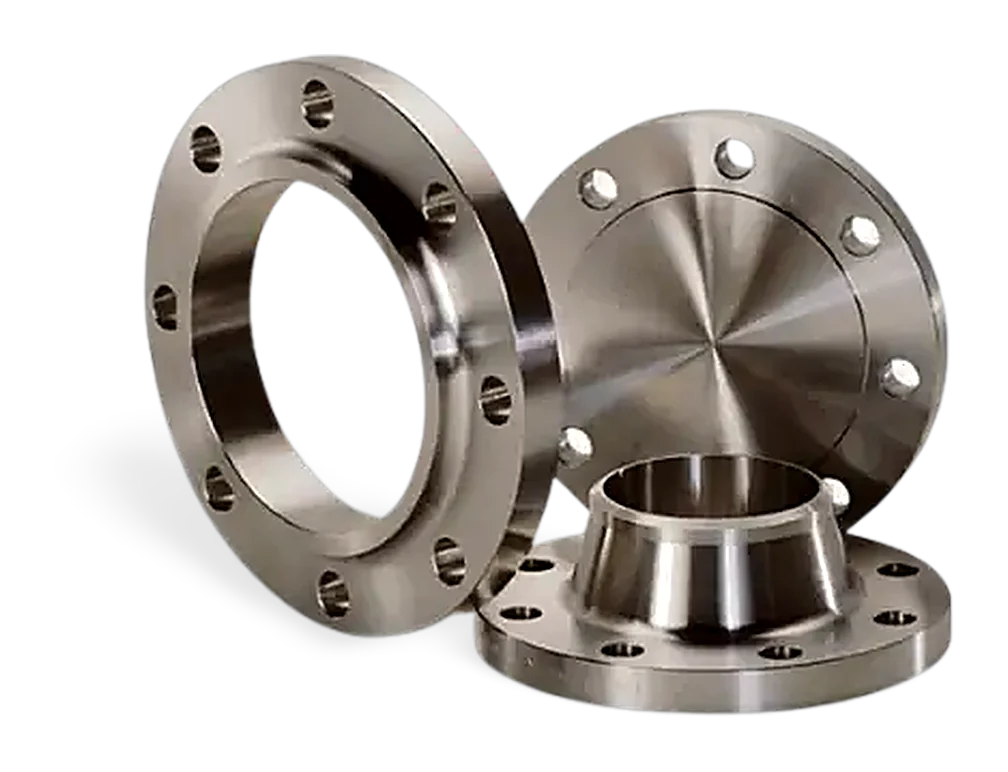 Large-diameter flange