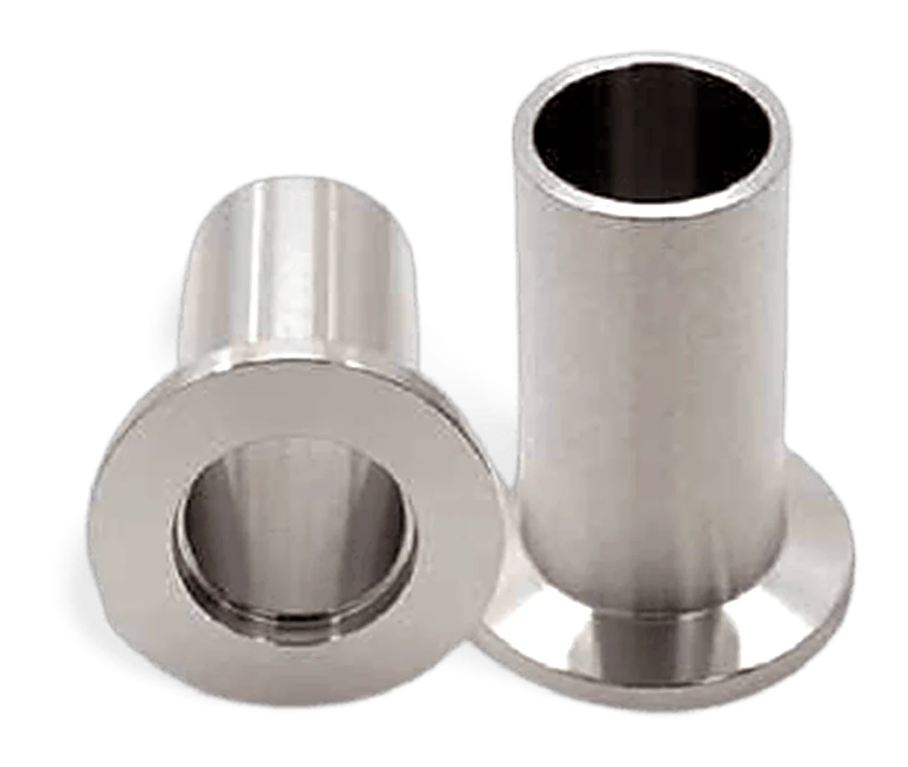 Lap joint flange with stub end